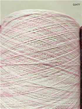 300D牛奶絲段染紗Q2477