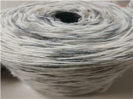 Q2413  2公支羊毛段染紗