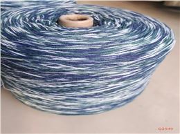 21支合股Q2549段染紗