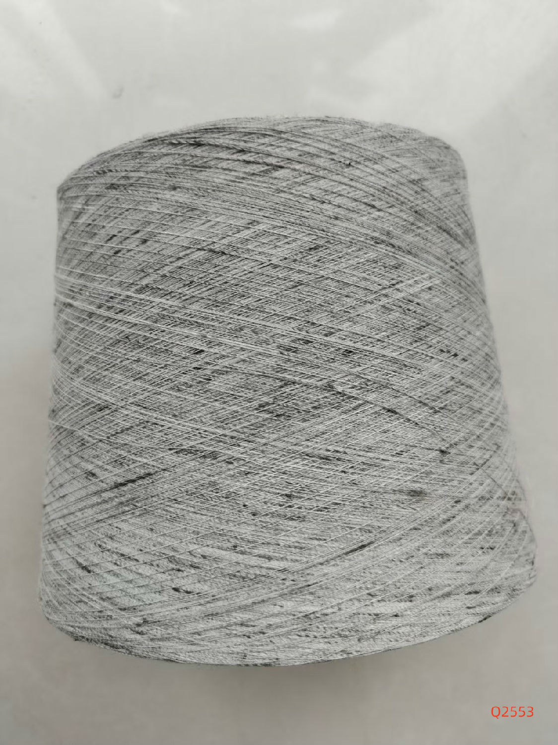 白黑全棉21支Q2553段彩紗 白黑全棉21支Q2553段彩紗