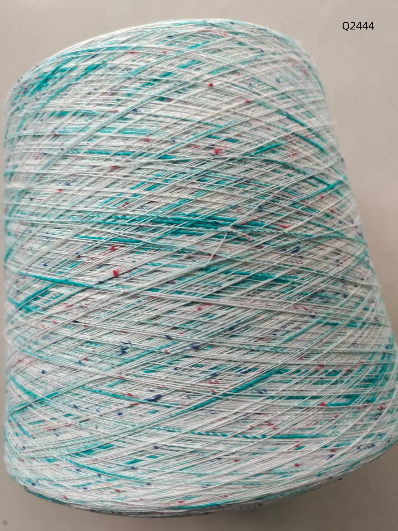 全棉10支棉點Q2444段彩紗